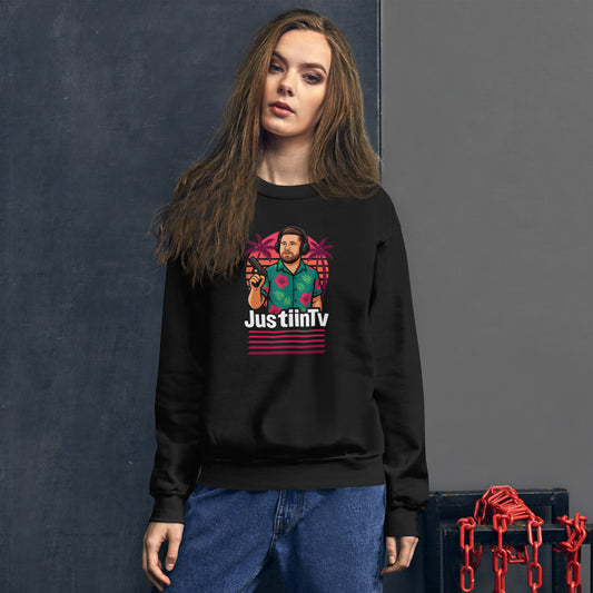 JustiinTV Signature Sweatshirt
Cold World. Hot Content.