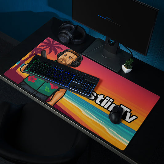 JustiinTV custom gaming mouse pad